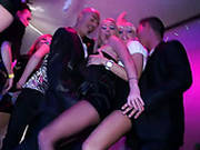 Hussy Chicks Are Mauling Each Other On The Dance Floor