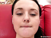 Luscious Russian Teen Gives A Head To Massive Penis