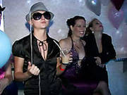 Randy Girls Are Having Fun At The Party