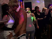 Cocky Strip Dancers Welcome Blowjob From Seductive Bitches
