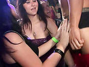 Frisky Students Get Turned On Watching Steamy Strip Dance