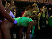 Whorish Girls Are Fucking On A Dance Floor In A Club