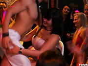 Sextractive Strip Dancer Moves Seductively In Front Of Aroused Milf