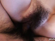 Slutty Asian Babe Sakura Anna Gets Her Hairy Pussy Fucked Hard
