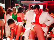 Sizzling Girls Are Pleasuring One Another In A Club