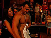Physically-imposing Stripper Gives An Awesome Show