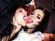 Club Party With Hot Bodied Chicks Is About To Turn Into An Orgy