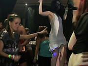 Lewd Young Sluts Give Head To Insatiable Strip Dancers