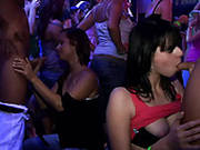 Dirty Bitches Are Screwed Hard In A Club