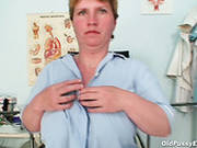 Ruined Russian Granny Ludmila Pokes Her Worn Out Pussy With Dildo