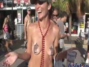Girls Flashing Their Jugs