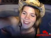 Outdoor Jacuzzi Teen Hottie 