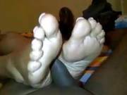 Indian Woman Gives A Fine Foot Job Pov
