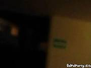 Two Hot Chicks Out For The Night Sucking Dick
