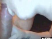 Dirty Mom Getting Jizz On Her Chest