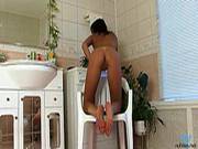 Tan Exotic Babe In Mulitple Strip Shows