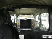 Amateur Teen Caught Riding Along In A Taxi For Free By The Driver