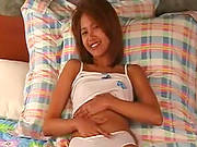 Asian Minx Is Masturbating Her Cunt