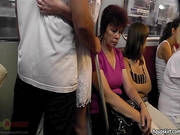 Arousing Asian Gets Filmed Under Her Skirt