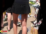 Arousing Babe Getting Filmed In Public
