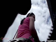 Arousing Beauty Gets Filmed Under Her Skirt