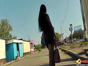 Horny Voyeur Filming Upskirt