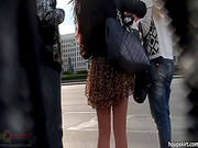 Voyeur Enjoys Public Upskirt Session