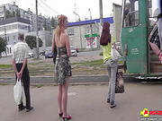 Impressive Babe Getting Filmed By Voyeur