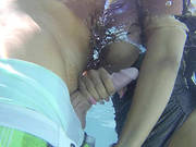 Kiara Mia Gives Him Hot Underwater Sucking And Tit Fucking