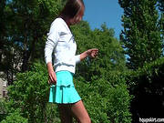 Slutty Teen Likes It In The Nature