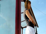 Young Beauty Posing In Outdoor