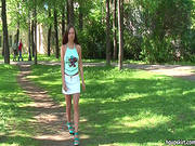 Sexy Slut In Outdoor Session