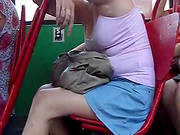 Horny Voyeur Enjoys Public Upskirting