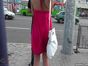 Dirty Voyeur Likes Filming In Public