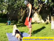 Pissing Golden Shower Outdoor Fetish