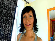 Skinny Brunette Likes To Go Dee