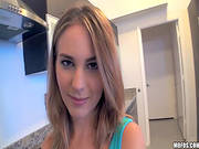 Amazing Blonde Loves Fat Cocks