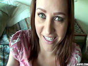 Amazing Hottie Enjoys Warm Cream