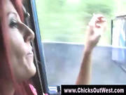 Public Outdoor Amateur Oral Sex