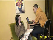 One Very Handsome Hugecocked Stranger Bought This Sweet Teen Gir -17