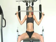 Hot Teen In The Gym