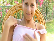 Young Girl In Pink Panties Masturbates