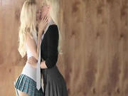 Pink Dildo And Two Hot Lesbians