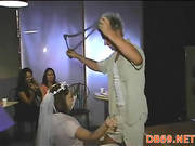 Bachlorette Sucking Off The Stripper