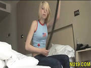 Neat Pretty Girl Oraljobs Man And Gets Fucked -38