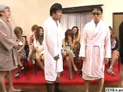 Cfnm With Outgoing Japanese Girls Who Playfully Examine Cock