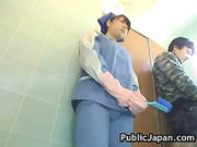 Asian Toilet Attendant Cleans Wrong Public Bathroom 7