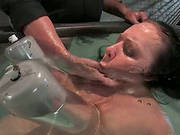 Curvy Babe Julie Night Gets Abused And Then Dunked In The Water