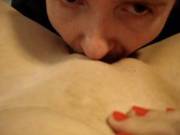 Eating Wifes Pussy
