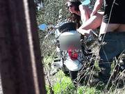 Chick Goes Down On My Hog!